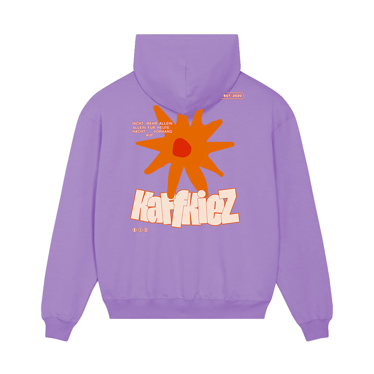 KAFFKIEZ Hoodie in Lila